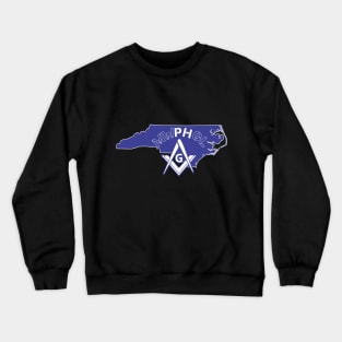 MWPHGLNC - Blue & White Crewneck Sweatshirt